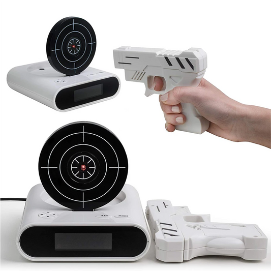 Gun Alarm Clock