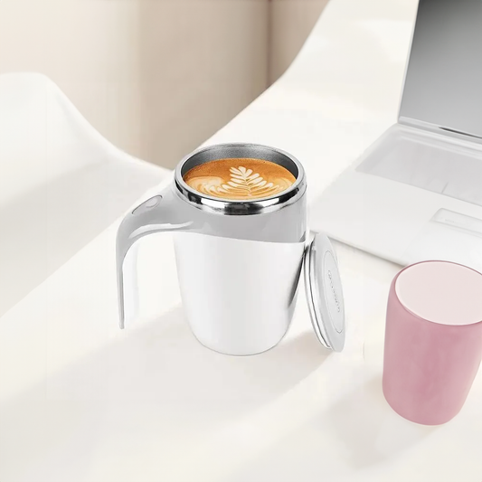 Self-Stirring Coffee Mug