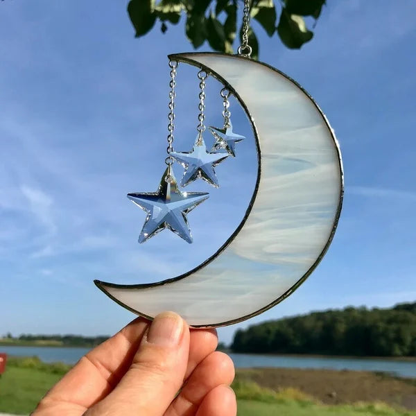 Moon and Stars Sun Catcher