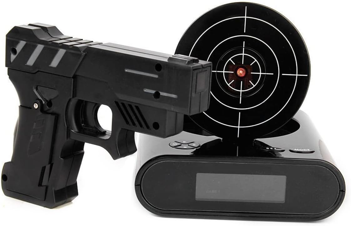 Gun Alarm Clock