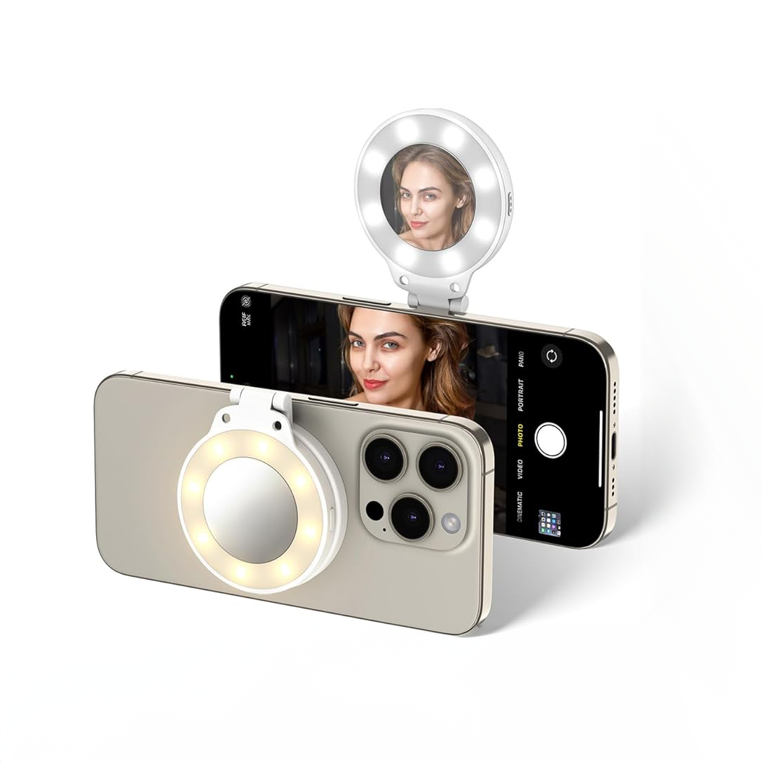 Magnetic selfie light