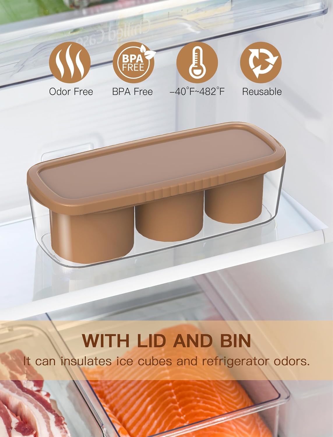 Ice Cube Tray for 30Oz-40Oz Tumbler