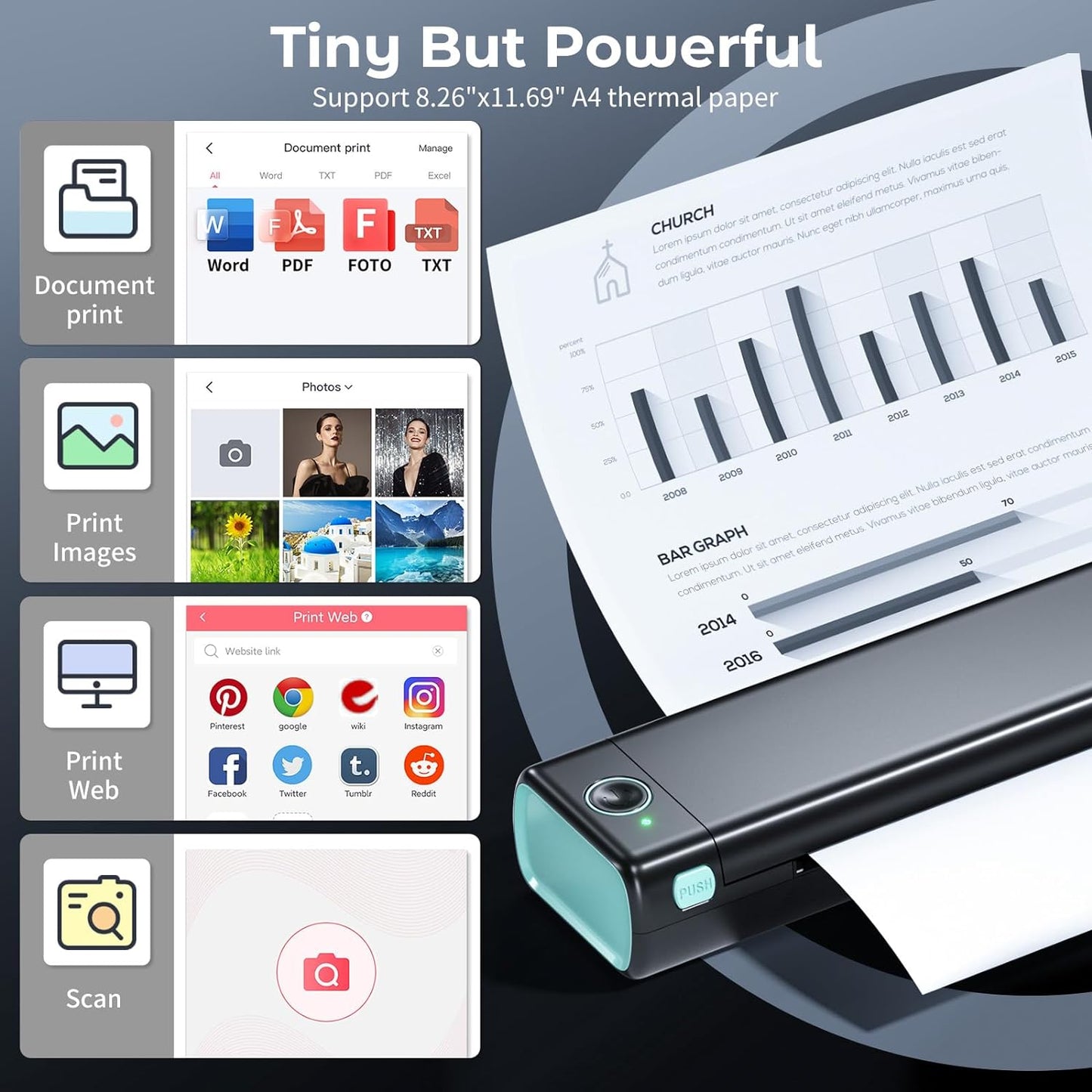 Mini Portable Printer