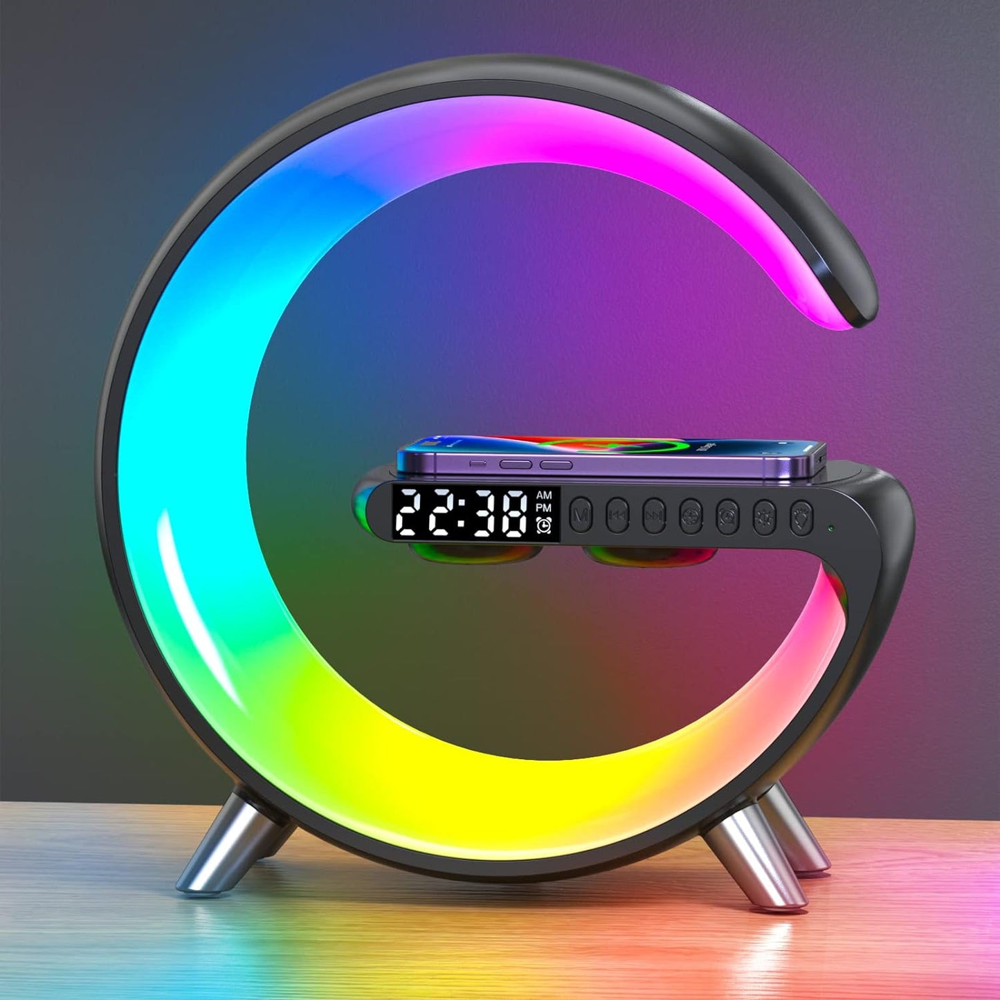 Wireless Charger Stand Black