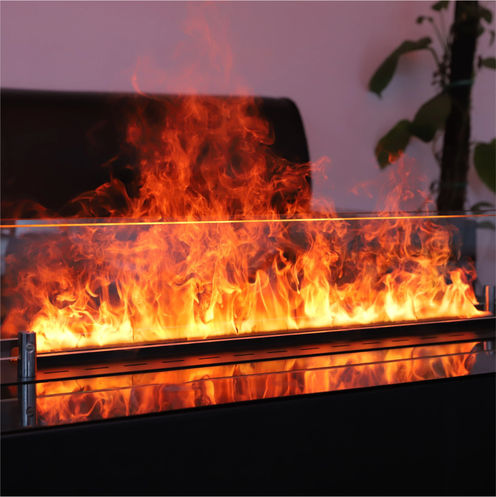 Water Steam Electric Fireplace
