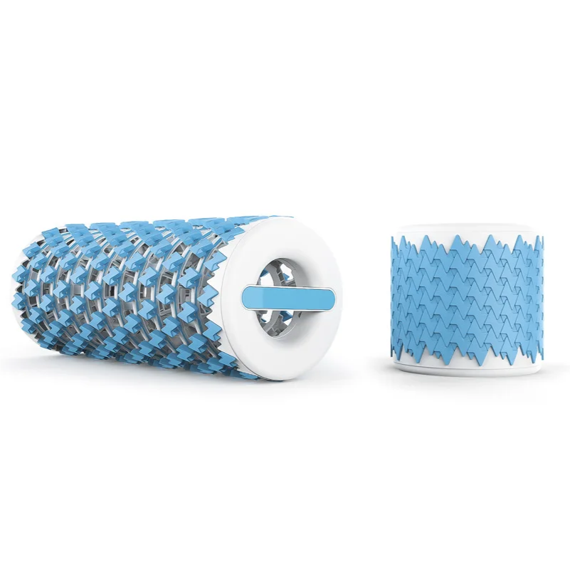 Collapsible Foam Roller Blue