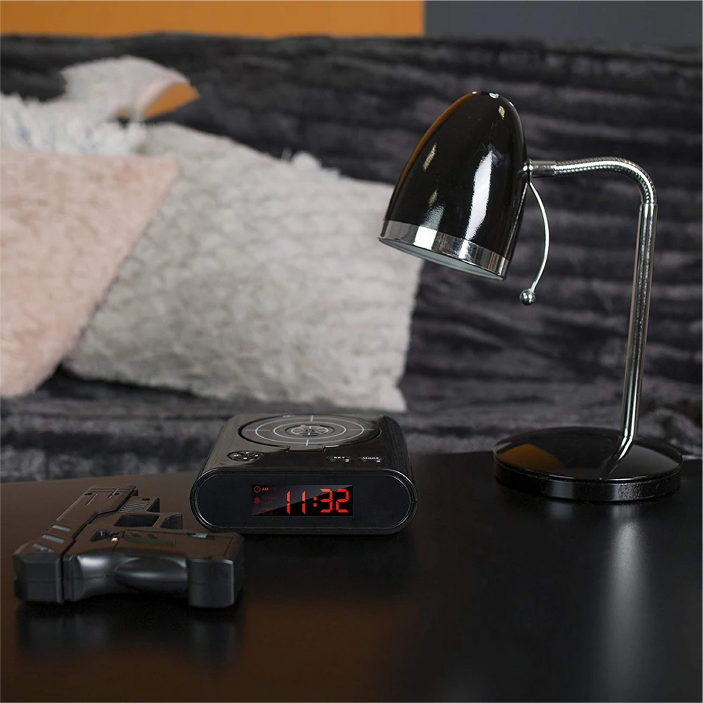 Gun Alarm Clock
