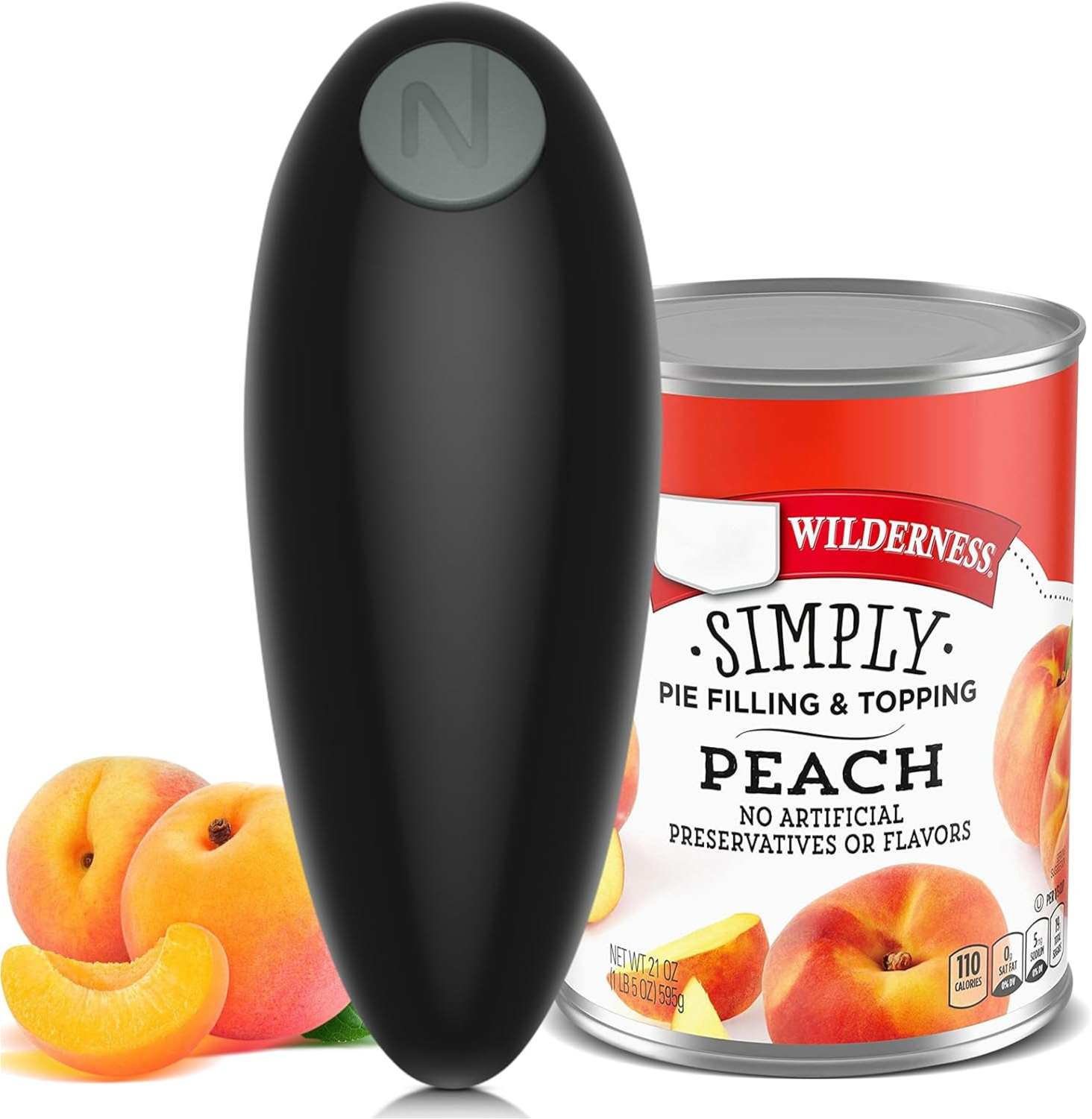 Automatic Can Opener Black